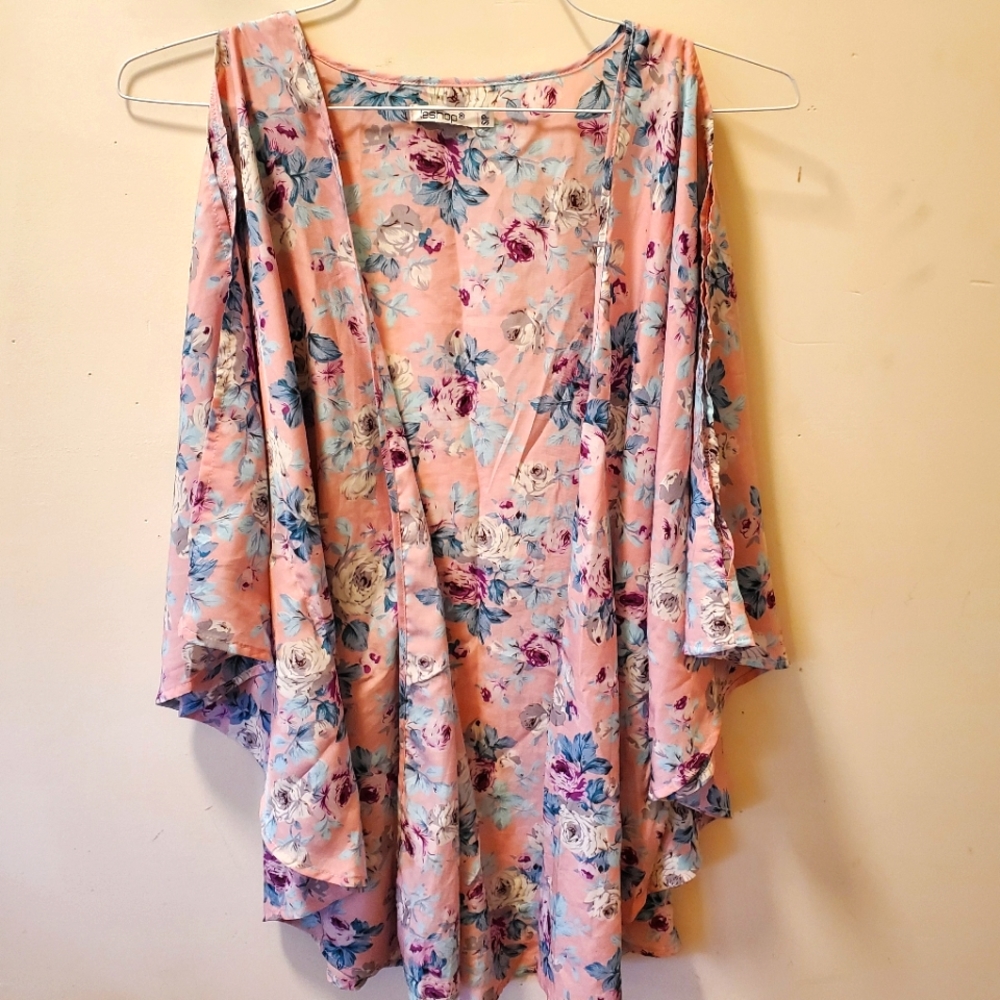 Floral cardigan